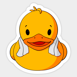 Spa Day Rubber Duck Sticker